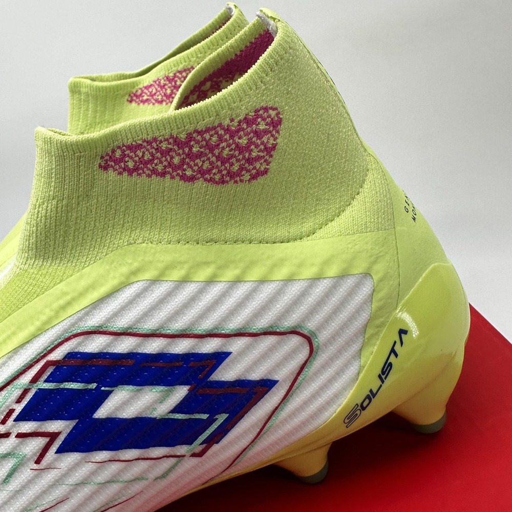 Lotto Solista 100 VIII Gravity FG Soccer Cleats Mens Size 10 Yellow 220556 - Picture 3 of 8